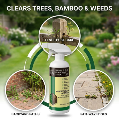 🌿Green Formula, Dead Weeds  | Safe for Pets & Kids, 1 Spray Kills Roots-EQ