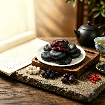 🎁Warning!💐 This snack is way too delicious to put down 😍5 black grains in ONE amazing pastry!-BP