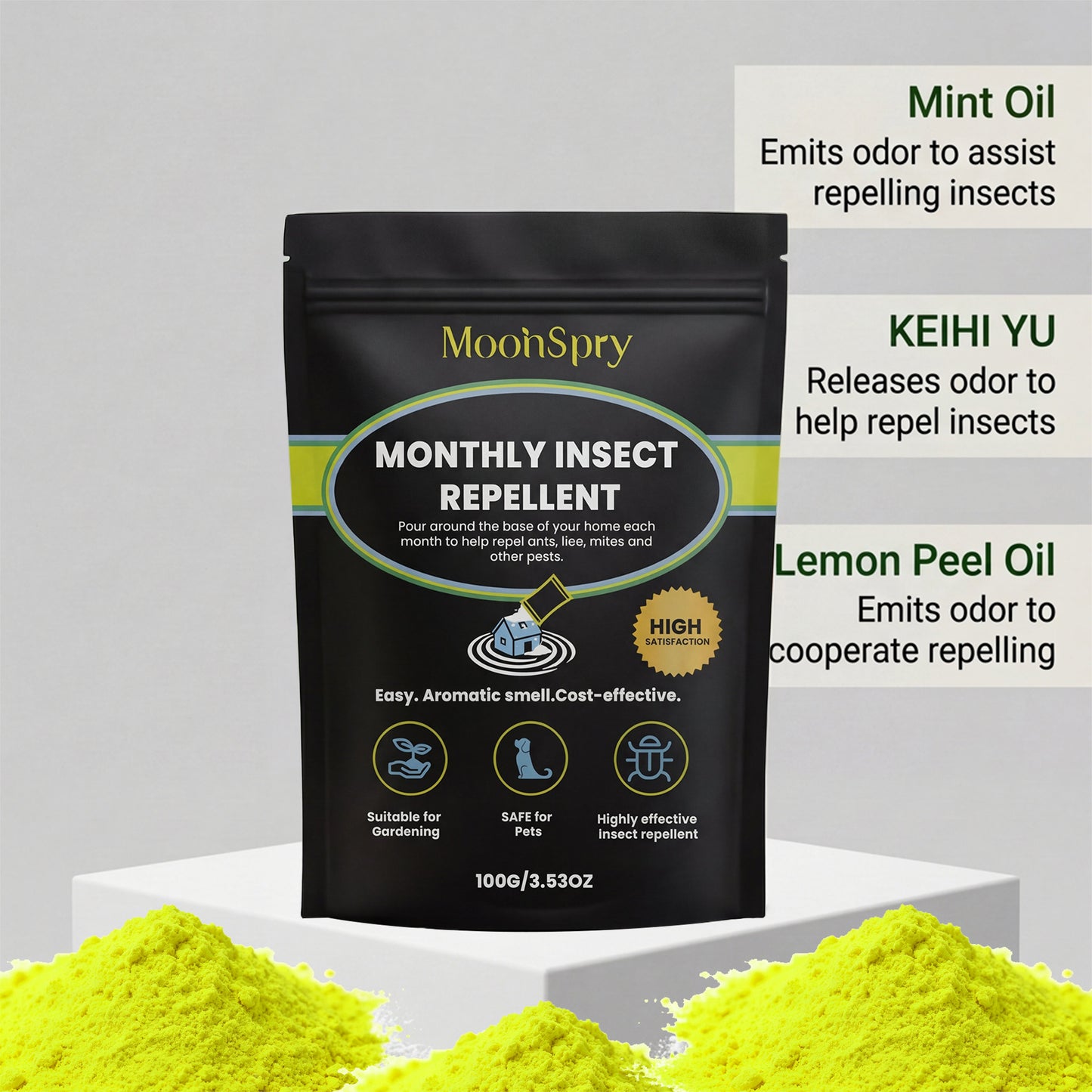🔥🔥🔥Household Insect Repellent Powder, Mild Formula for Home, Yard & Warehouse Pest Control🏡✨-&H