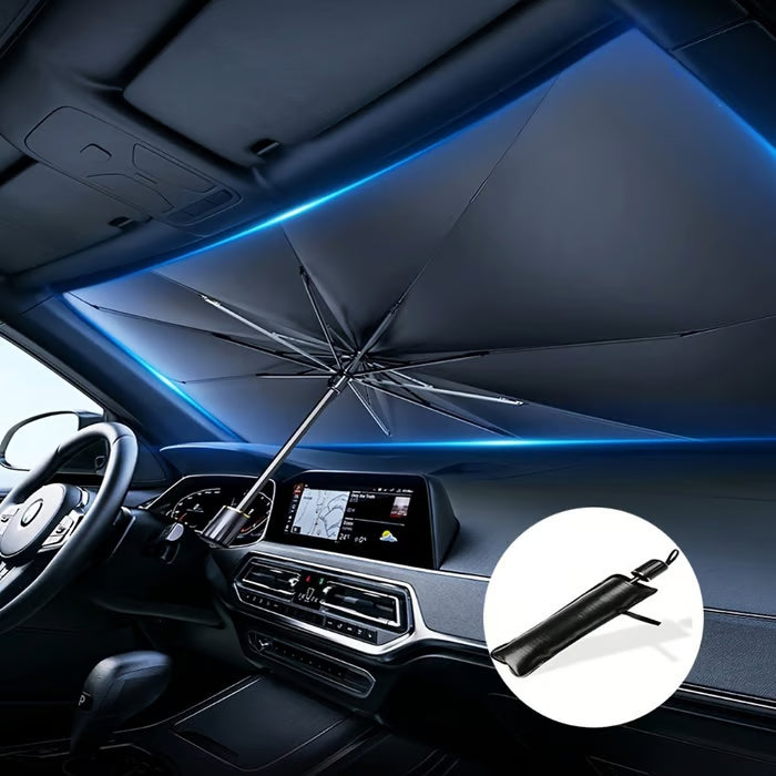 🔥🔥🔥Portable car sunshade, windshield sunshade, foldable windshield sunshade, daily car windshield cooling umbrella💆‍🎁-JKL