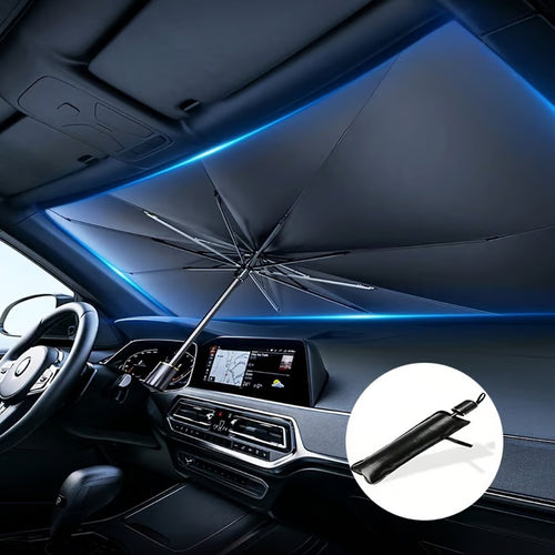 🔥🔥🔥Portable car sunshade, windshield sunshade, foldable windshield sunshade, daily car windshield cooling umbrella💆‍🎁-JKL
