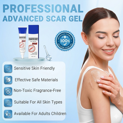 🌿Advanced Skin Smoothing Gel – Naturally Derived Formula for Improving the Appearance of Scars & Uneven Skin Texture, Soothing & Hydrating Care-EQ