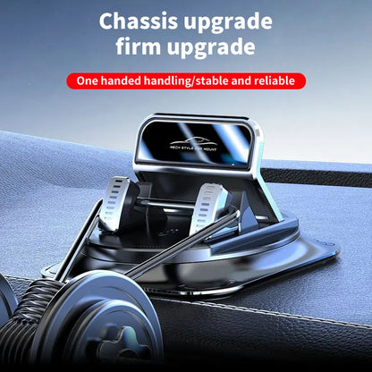 🔥🔥🔥Car phone holder 360 degree rotation, suitablefor car navigation in-car dashboard, horizontaland vertica screen adjustment angle,suctioncup fixed non-slip mobile phone holdersuitable for iPhone and Android💆‍🎁-JKL