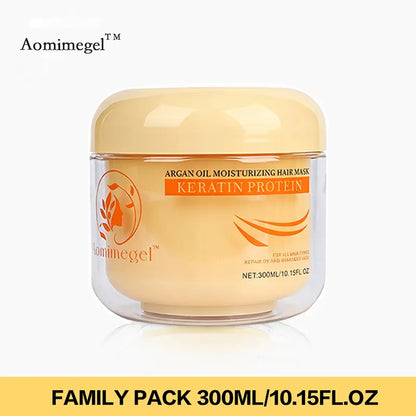 🧴Aomimegel Collagen Hair Mask， Deep Repair Hair Treatment for Dry & Damaged Hair, Suitable for All Hair Types Haircare-JKL