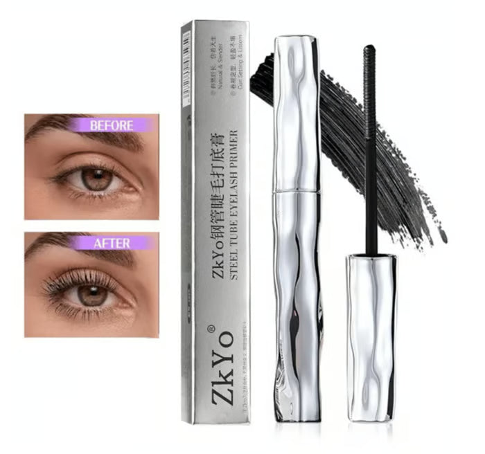 🔥🔥🔥Lengthening and Curling Mascara - Features a special steel spiral brush head,long-lasting and waterproof, maintains makeup for 24 hours,is smudge-proof,does not clump,and keeps each lash long and curled for an extended period.💆‍🎁-JKL