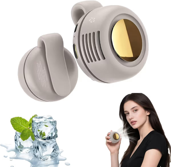 🔥🔥🔥Westdeer Portable Silent Mini Bladeless Electric Fan,Adjustable 3-speed Suspended Waist Fans,Phone Cooling Fan,Personal Fan,Rotating BodyFan Suitable for Outdoor Travel,fathersdaygift,rechargeable personal fan,handheld turbo fan,Perfect Gift-JKL
