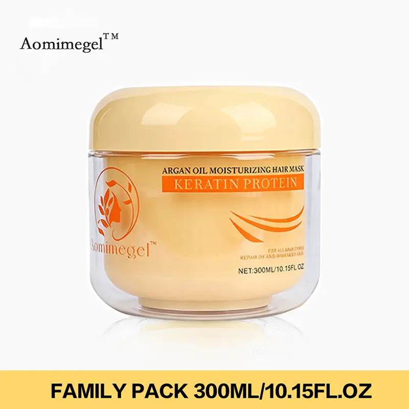 🧴Aomimegel Collagen Hair Mask， Deep Repair Hair Treatment for Dry & Damaged Hair, Suitable for All Hair Types Haircare-JKL