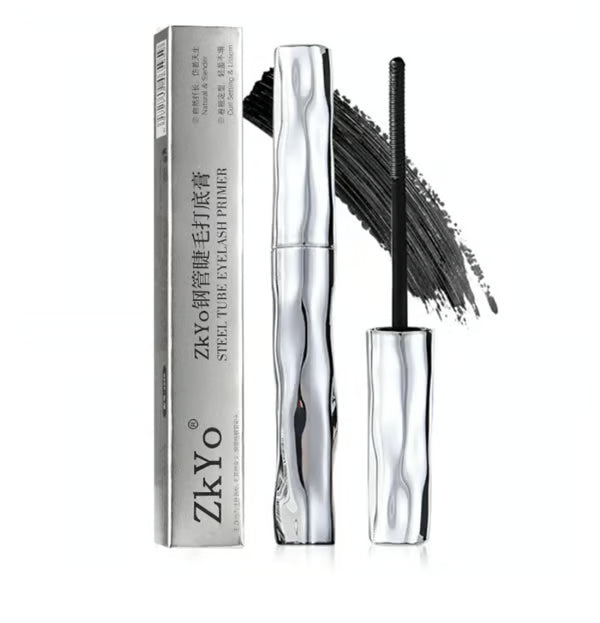 🔥🔥🔥Lengthening and Curling Mascara - Features a special steel spiral brush head,long-lasting and waterproof, maintains makeup for 24 hours,is smudge-proof,does not clump,and keeps each lash long and curled for an extended period.💆‍🎁-JKL