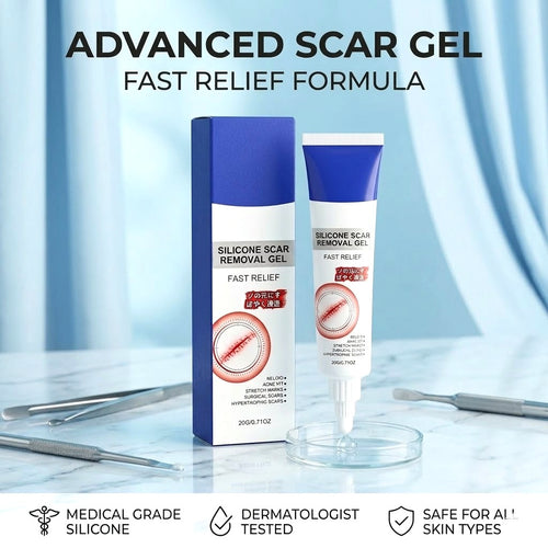 🌿Advanced Skin Smoothing Gel – Naturally Derived Formula for Improving the Appearance of Scars & Uneven Skin Texture, Soothing & Hydrating Care-EQ