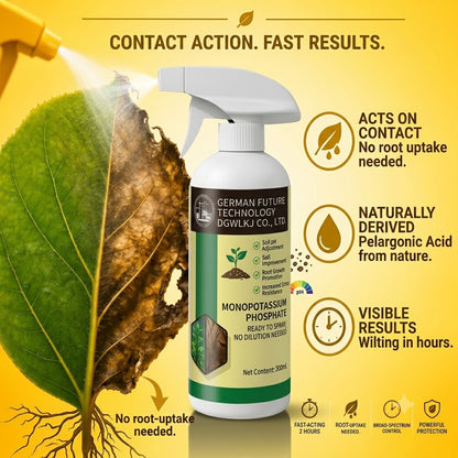 🌿Green Formula, Dead Weeds  | Safe for Pets & Kids, 1 Spray Kills Roots-EQ