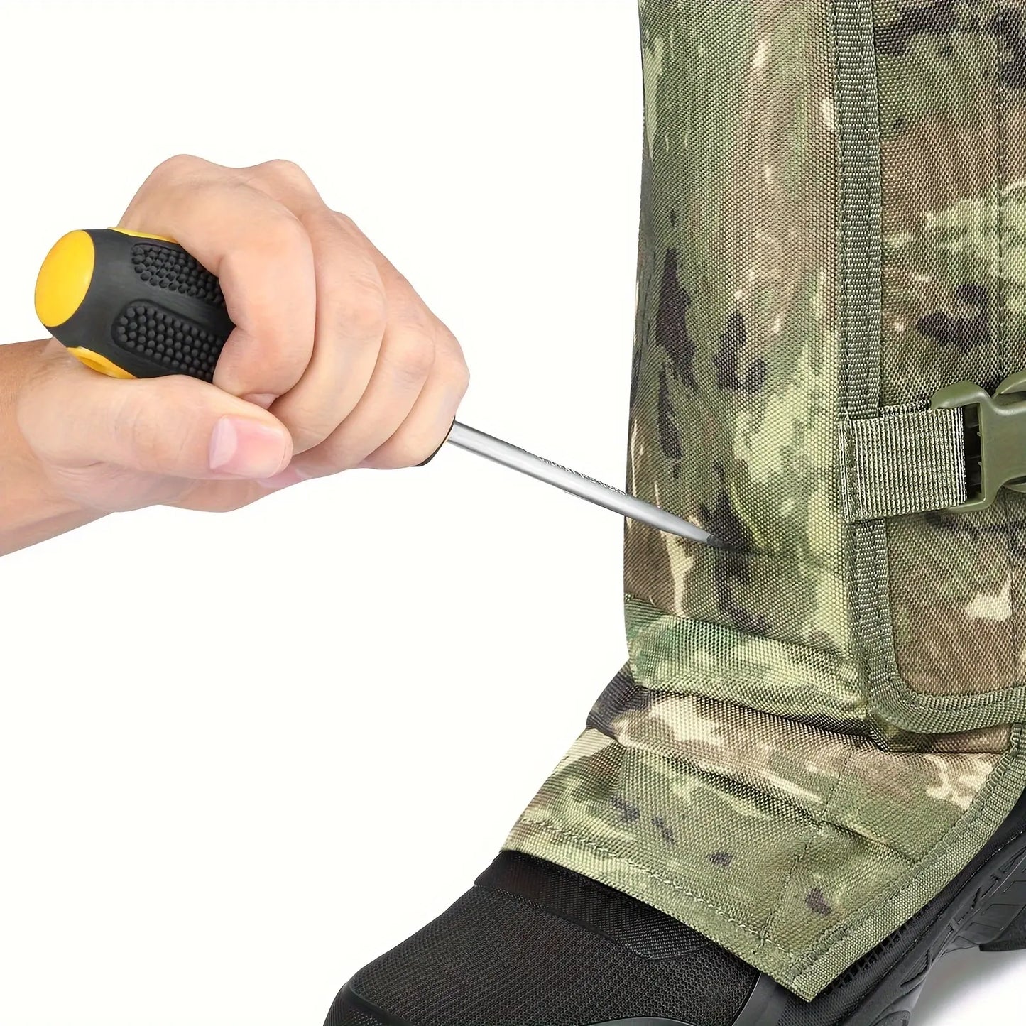 🔥🔥🔥Outdoor leg protectors with snake protection and a neutral design to prevent bites to the groin. Adjustable for hunting, exploration, hiking, and farm work. Made of durable, abrasion-resistant, high-performance fabric.-JKL