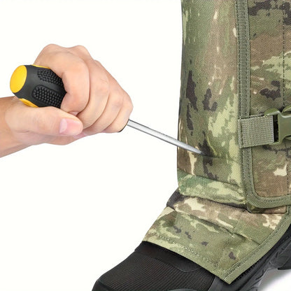 🔥🔥🔥Outdoor leg protectors with snake protection and a neutral design to prevent bites to the groin. Adjustable for hunting, exploration, hiking, and farm work. Made of durable, abrasion-resistant, high-performance fabric.-JKL