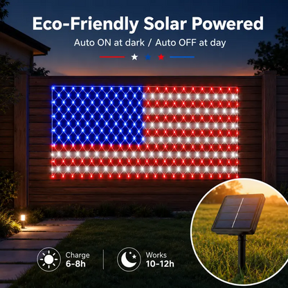🔥🔥🔥7 Reasons These LED Flag String Lights Turn Any Porch, Window, Or Party Space Into A Bright Holiday Showpiece-JKL