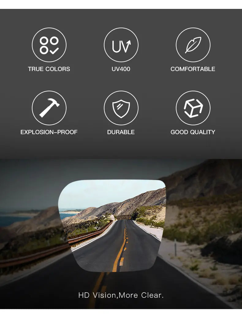🔥🔥🔥☀️UV400 Photochromic Polarized Safety Glasses – 🥇Impact Resistant Outdoor Sports & Work Eyewear-JKL