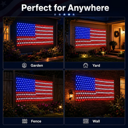 🔥🔥🔥7 Reasons These LED Flag String Lights Turn Any Porch, Window, Or Party Space Into A Bright Holiday Showpiece-JKL