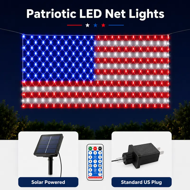 🔥🔥🔥7 Reasons These LED Flag String Lights Turn Any Porch, Window, Or Party Space Into A Bright Holiday Showpiece-JKL