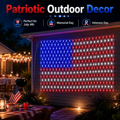 🔥🔥🔥7 Reasons These LED Flag String Lights Turn Any Porch, Window, Or Party Space Into A Bright Holiday Showpiece-JKL
