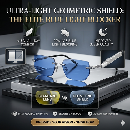 🔥Titanium Flex: 👓The Ultra-Lightweight Blue Light Blocking Glasses🎁-BP