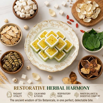 🌿Dendrobium and Mulberry Leaf Refreshing Cake🔥No Added Sugar & Oil-EQ
