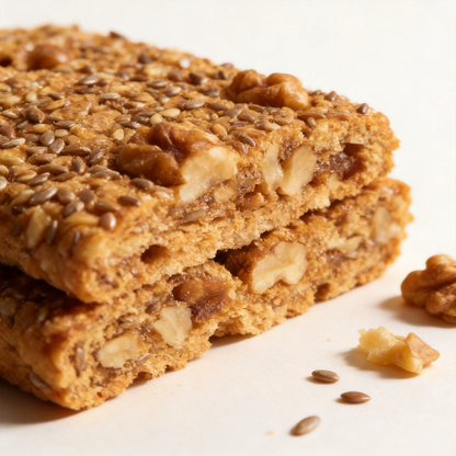 Crunchy & Tasty! 😋Flaxseed Walnut Crisps Loaded with Natural Protein & Nutrients❤️‍🔥-BP