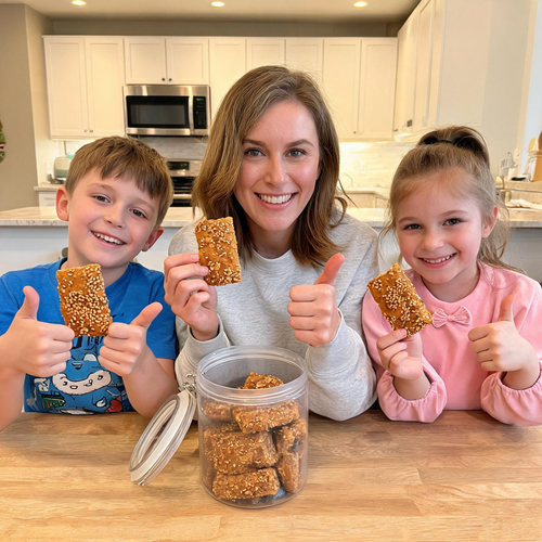 🔥🔥🔥Crunchy & Tasty! 😋Flaxseed Walnut Crisps Loaded with Natural Protein & Nutrients❤️‍🔥-&H