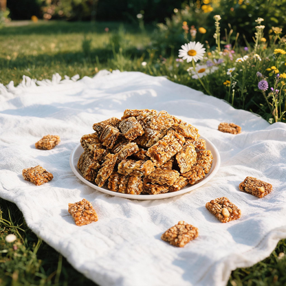 Crunchy & Tasty! 😋Flaxseed Walnut Crisps Loaded with Natural Protein & Nutrients❤️‍🔥-BP