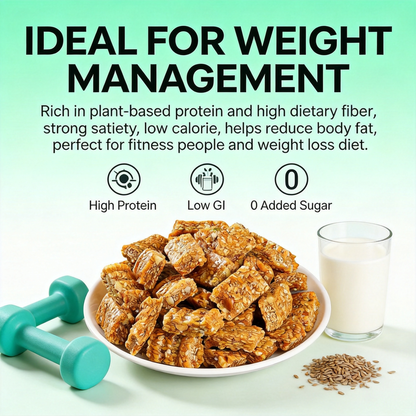 Crunchy & Tasty! 😋Flaxseed Walnut Crisps Loaded with Natural Protein & Nutrients❤️‍🔥-BP