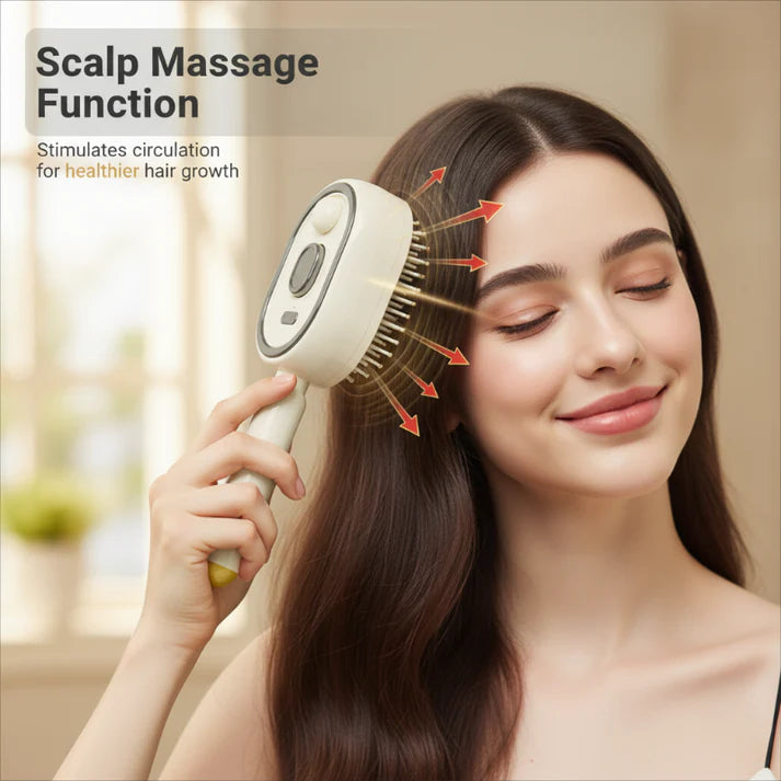 🔥🔥🔥New Hot Selling-Electric Spray Air Cushion Massage Comb 💆‍🎁-&H